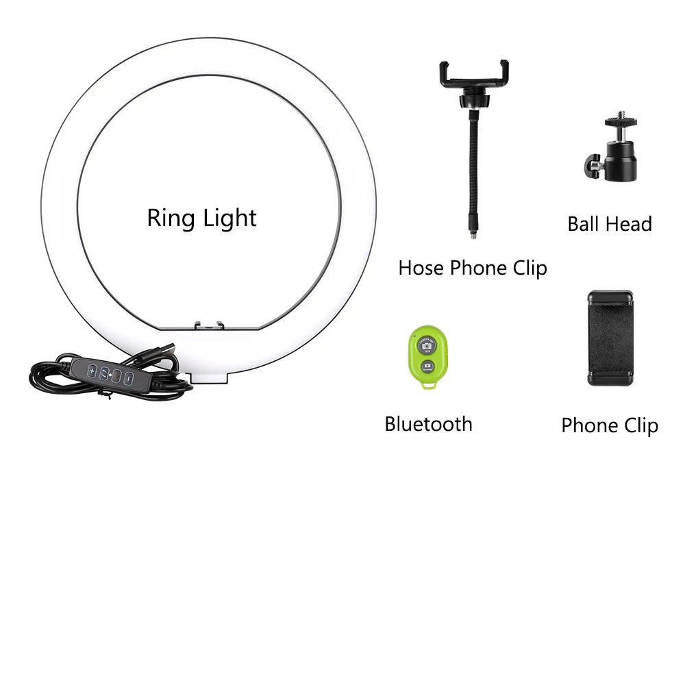 SH 10" LED Ring Light