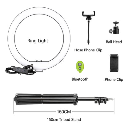 SH 10" LED Ring Light