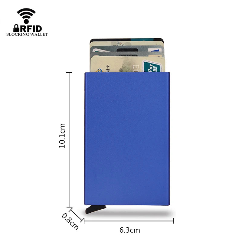 RFID Slim Metal Wallet