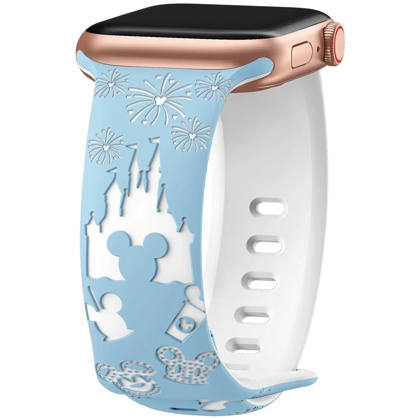 Engraved Silicone Strap for Apple Watch