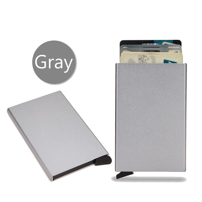 RFID Slim Metal Wallet