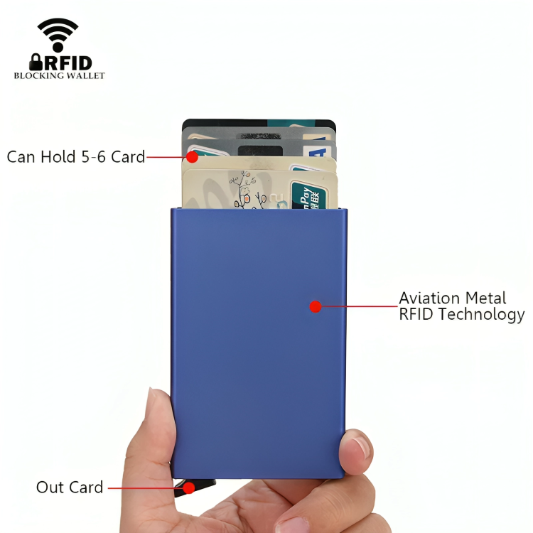 RFID Slim Metal Wallet