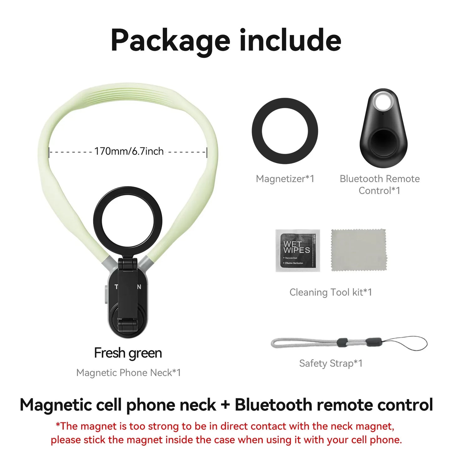 TELESIN Magnetic Neck Mount