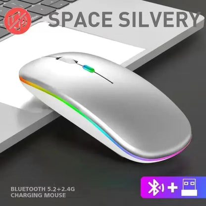 Wireless Rechargeable LED Mouse