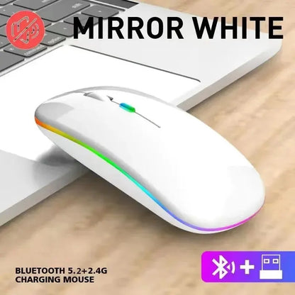 Wireless Rechargeable LED Mouse