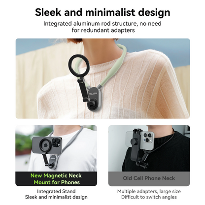 TELESIN Magnetic Neck Mount