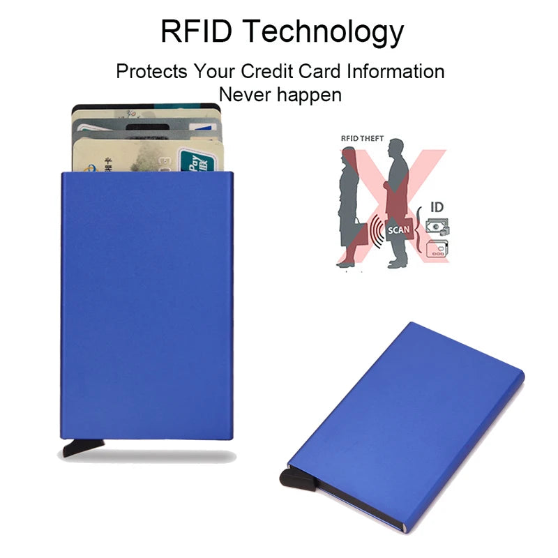 RFID Slim Metal Wallet